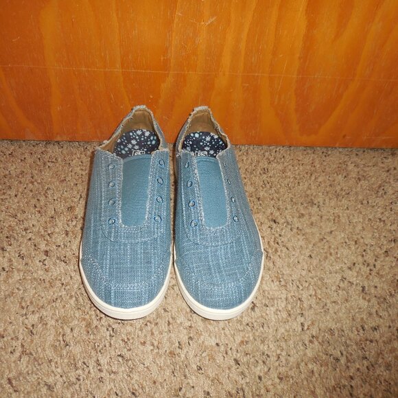 Spenco Santa Maria Canvas Slip On Shoes 8D 8 Wide - Picture 2 of 3